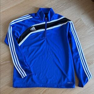 Adidas Royal Blue and Black Climacool Pullover